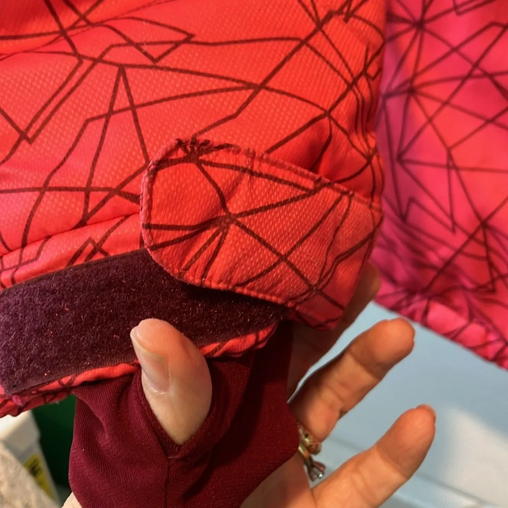 Pink c9 girls 10/12 Geometric Patterned winter snow ski snowboarding jacket coat